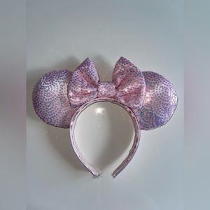 Pink Sparkle Mickey Ears